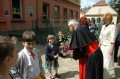 Z návštěvy kardinála Vlka v Toušeni - 20.5.2006